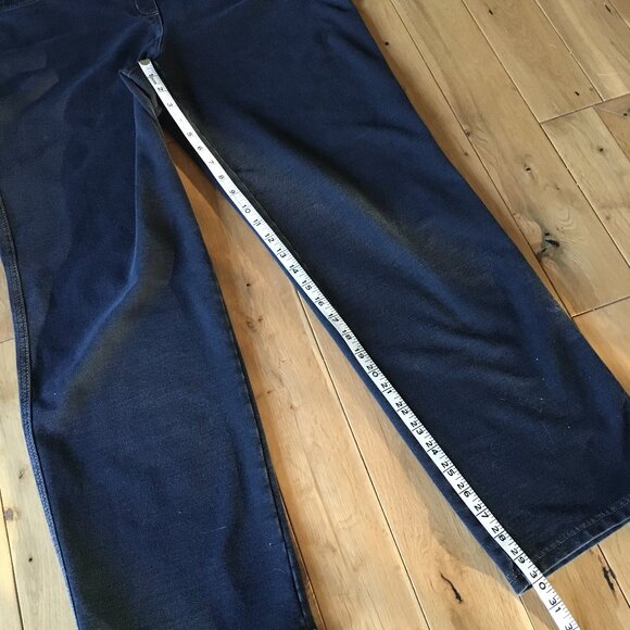 Nygard SLIMS Indigo Denim Stretchy Pull On Jeggings 1X - Picture 15 of 16